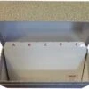 A+F Grey Filing Card Box Including A-Z Cards -Hairdressing Series Store 01839