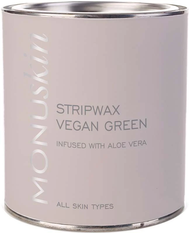 Monu Strip Wax Vegan Green, Aloe Vera 800g 3 Monu Strip Wax Vegan Green, Aloe Vera 800g