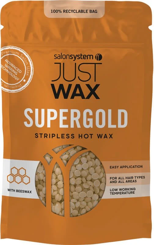 Salon System Just Wax Supergold Hot Wax 700g 3 Salon System Just Wax Supergold Hot Wax 700g