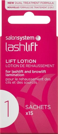 Salon System Lashlift & Browlift Lift Lotion Sachet (15)