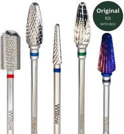Willow Original Kit, Silver E-File Bits