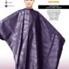 Head Gear Geneva Deluxe Cape, Purple -Hairdressing Series Store 03988