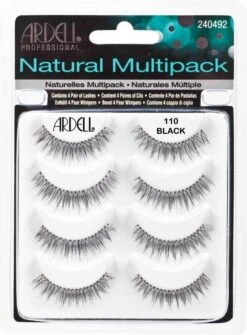 Ardell Natural Strip Lash Multipack, 110 Black