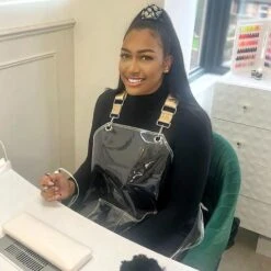 SeeMe Apron With Nude Straps -Hairdressing Series Store 04475 2