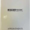 A+F White Appoinment Book, 6 Column -Hairdressing Series Store 04540