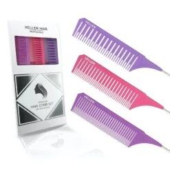 Vellen Weave Comb, Purple/Rose/Violet (3)
