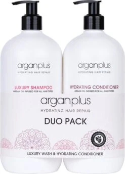 Argan Plus Luxury Shampoo & Conditioner 750ml Duo Pack
