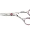 Joewell Classic Offset Scissor, Pink 5.75" -Hairdressing Series Store 08559