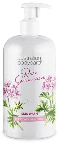 Australian Bodycare Rose Geranium Skin Wash 500ml