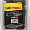 Hair Tools Waved Grips, Brown 2.5" (500) -Hairdressing Series Store 09982