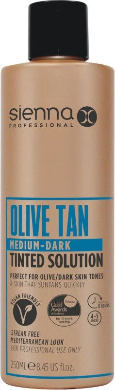 Sienna X Tinted Spray Solution Olive Tan, 11% 250ml