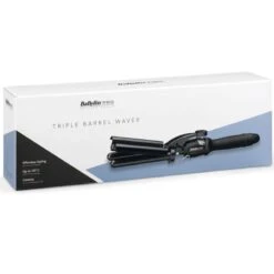 BaByliss Pro Triple Barrel Waver, Black