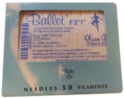 Ballet Insulated Electrolysis Needles (50)