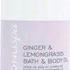 Monu Ginger & Lemongrass Bath & Body Oil 300ml -Hairdressing Series Store gbo300