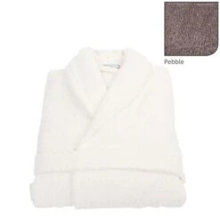 BC Softwear Healthy Bath Robe, Pebble Medium