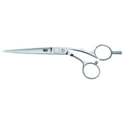 Kasho Silver Series Offset Scissor, 6.5"