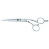 Kasho Silver Series Offset Scissor, 7" -Hairdressing Series Store kasho sliver ofset 1 1