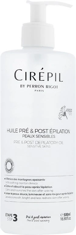 Cirépil By Perron Rigot Sensitive Pre & Post Oil 500ml 3 Cirépil By Perron Rigot Sensitive Pre & Post Oil 500ml