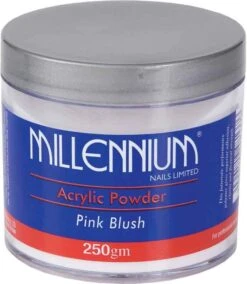 Millennium Nails Acrylic Powder, Pink 250g