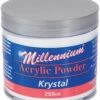 Millennium Nails Acrylic Powder, Krystal 250g