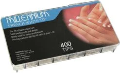 Millennium Nails French White Tips, Assorted (400)