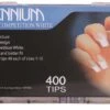 Millennium Nails White Competition Tips, Assorted (400) -Hairdressing Series Store mnwc400