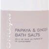 Monu Papaya & Ginger Bath Salts 300ml -Hairdressing Series Store monpbs 1